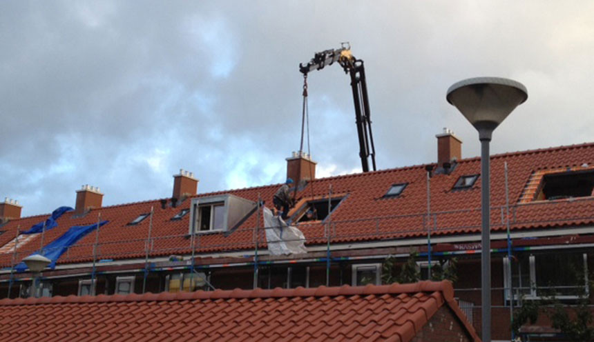 Dakkapel Heemskerk plaatsen door Ruiter Dakkapellen.