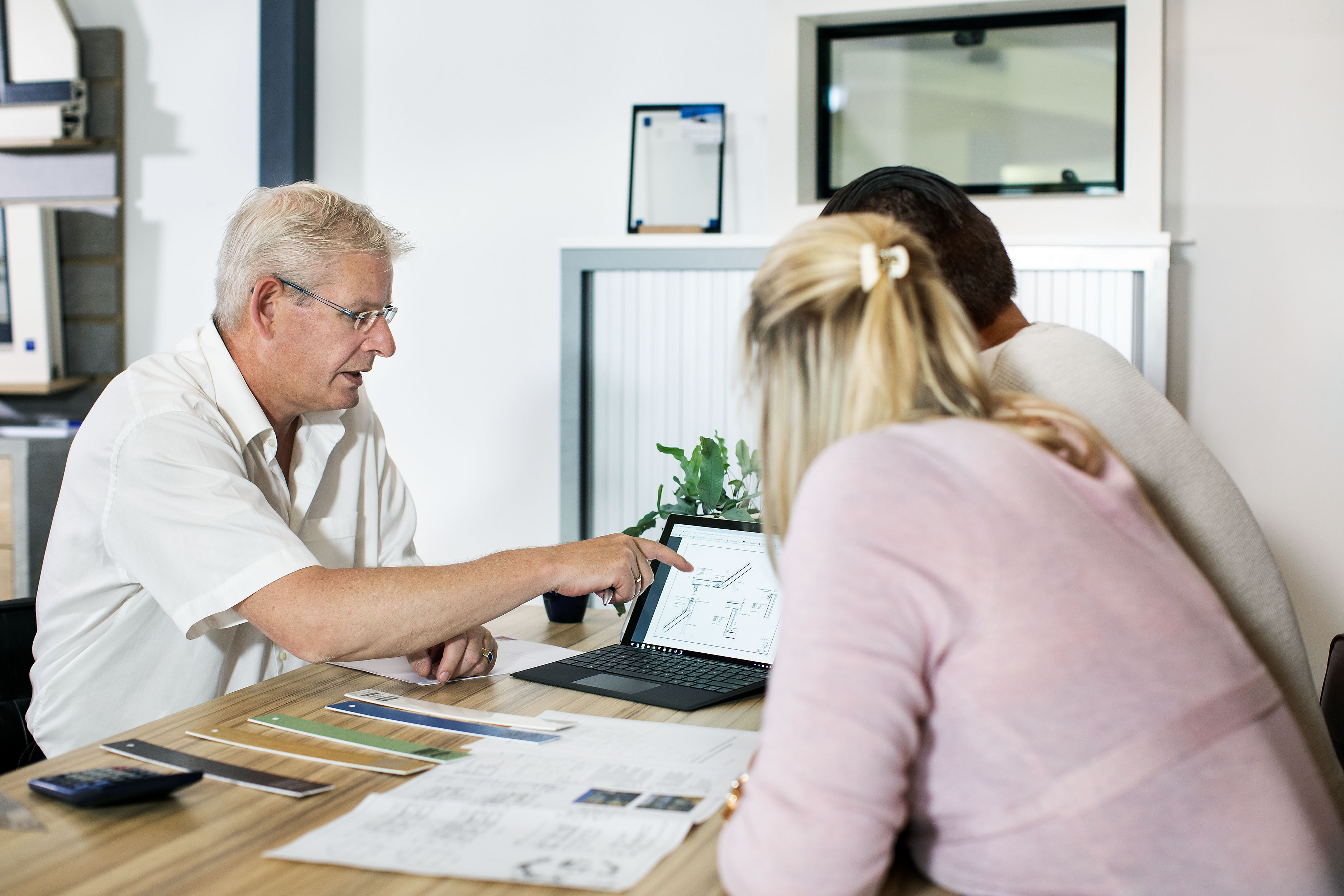 Ruiter Dakkapellen vestiging. Showroom, advies dakkapel.