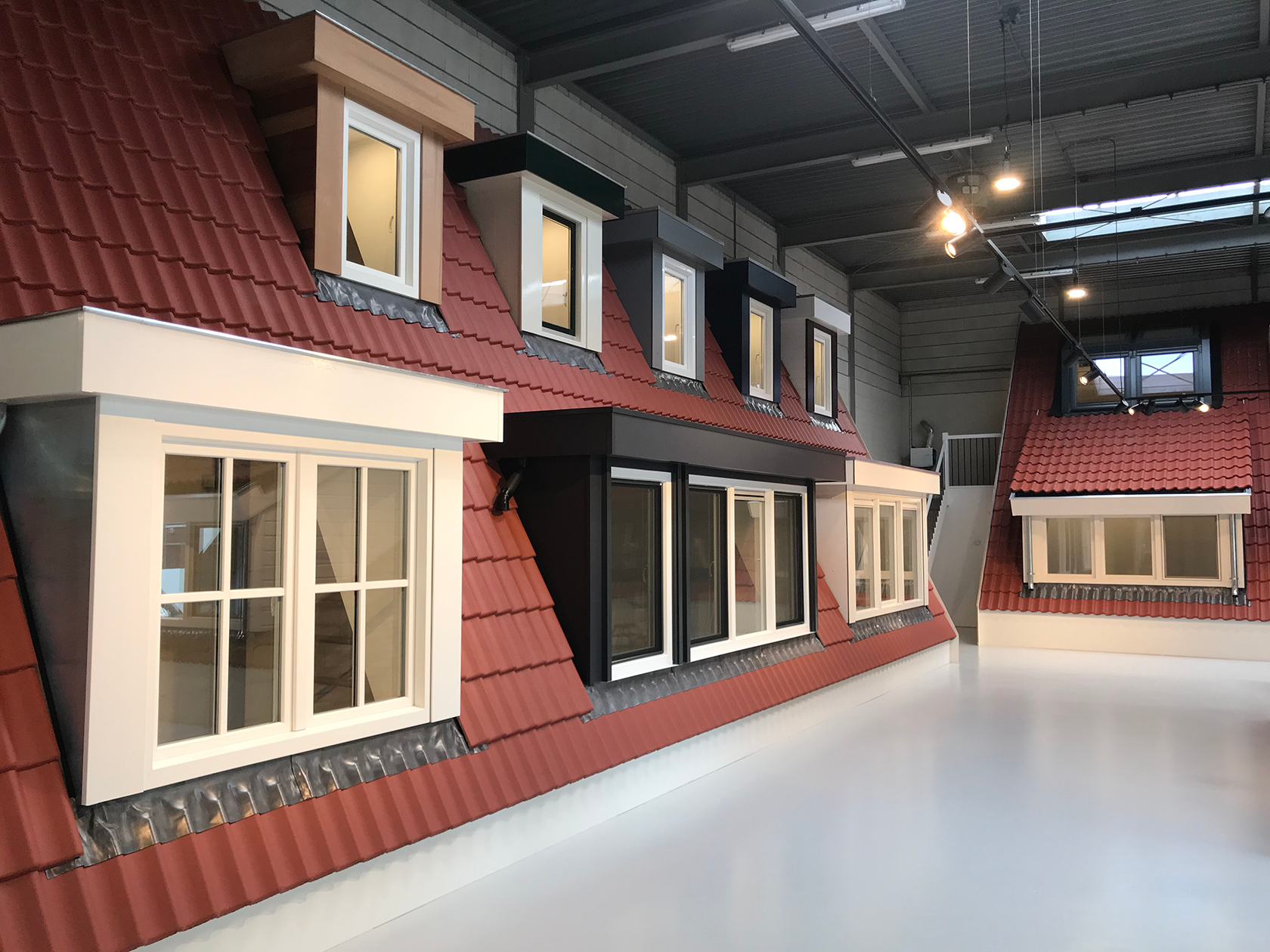 Prefab dakkapellen in een Ruiter Dakkapellen vestiging